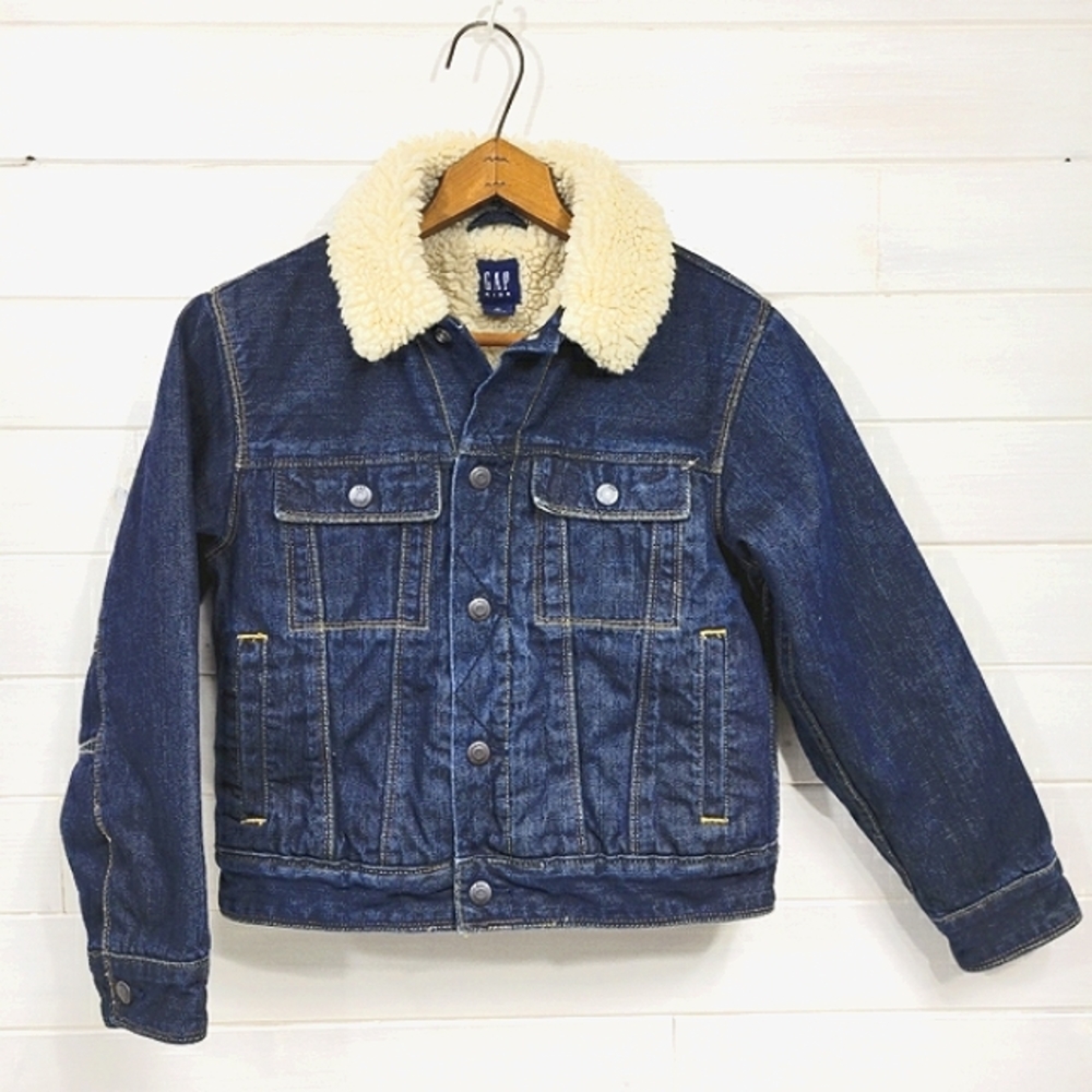 Gap Kids Shepra lined jean jacket